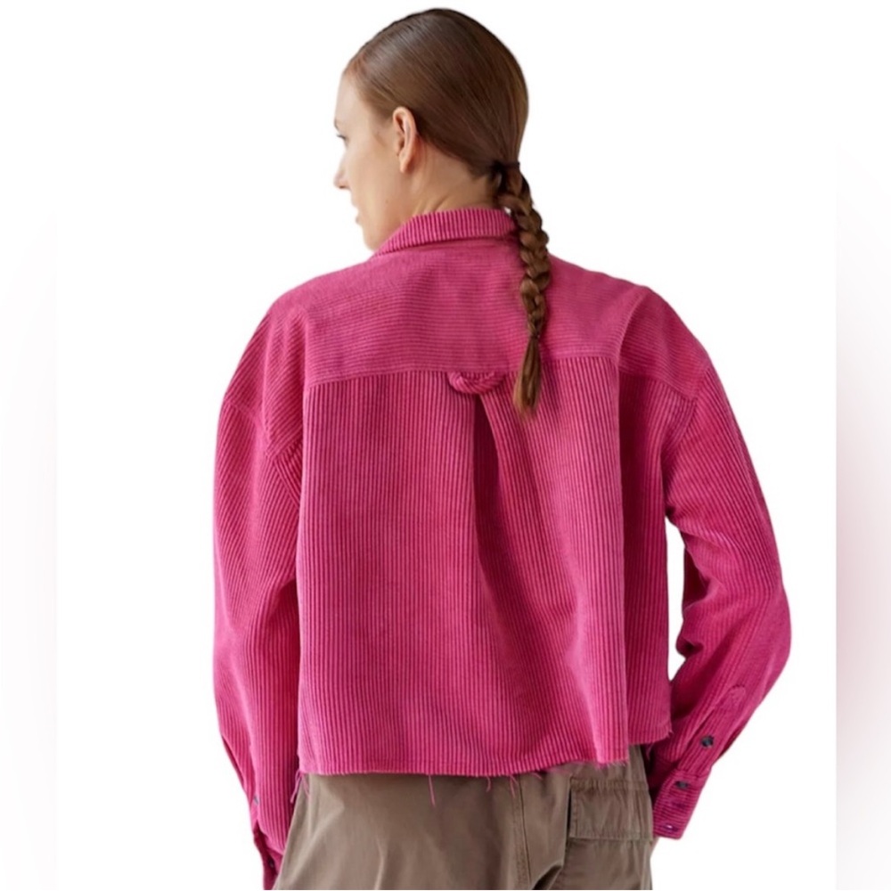 🌸3 for $20 Urban Outfitters BDG Rodney Corduroy Button-Down Shirt Schacket NWT